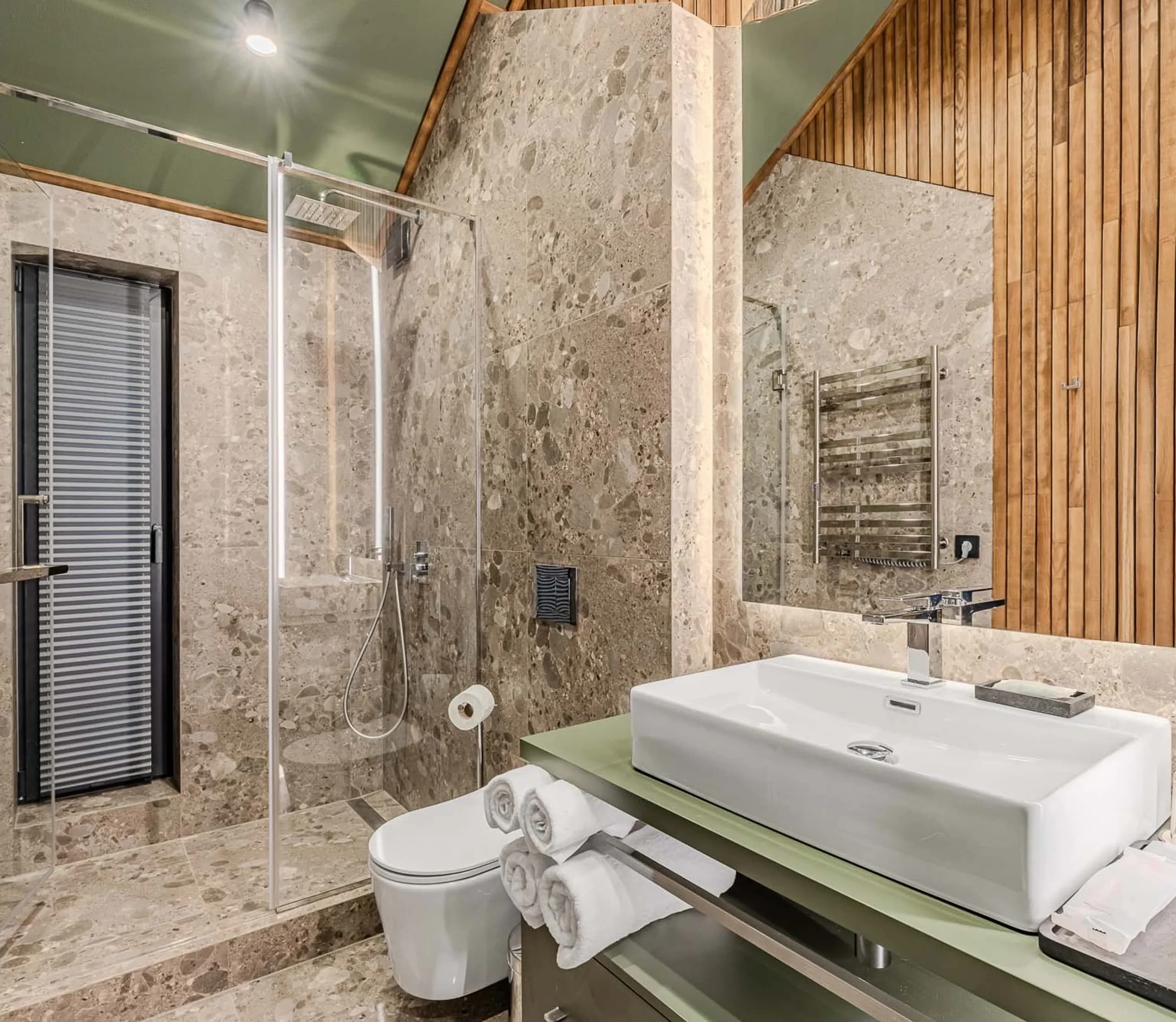 Bathroom in the loggia